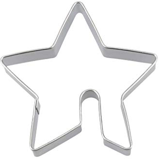 Pati-Versand Tassenkeks-Ausstecher Stern 6cm