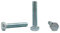 Confezione da 12 viti esagonali DIN 933 in acciaio zincato M12 x 60 mm, viti esagonali completamente filettate, testa esagonale (12, M12 x 60 mm)