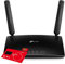 TP-Link MR6400 4G Cat4 LTE Single Band Router with Vodafone Data SIM Card Bundle