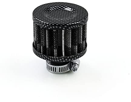 Filtro Aria Sportivo Auto, Filtro Aria Sportivo Universale Filtro Aria in Alluminio Filtro Aria Ad Alta Capacità Da 12 mm Filtro Aria di Aspirazione Modificato per Scooter Auto Atv Scooter