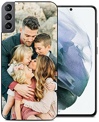 Naispanda Personalisierte Handyhülle für Samsung Galaxy A10, Entwerfen Sie Ihre Eigene Handyhülle mit Foto oder Text, Foto Handyhülle, Benutzerdefinierte TPU Handyhülle für Weihnachten, Geburtstag