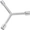 sourcing map Y Type 3 Way Hex Socket Wrench, 8mm 9mm 10mm Combination Repair Spanner Tool, 3-inch