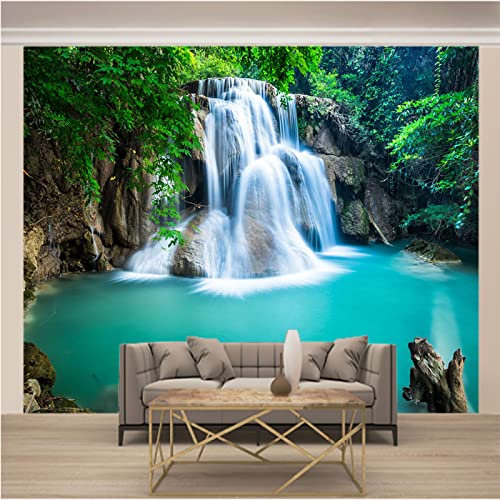 WWQAYZ Papier peint intissé Orientale & Cascade Papier Peint Panoramique 3d Papier Peint Chambre Fille Papier Paint Murale Papier Peint Panoramique Enfant 352x250 cm