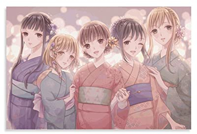 Fruits Basket Anime Poster Canvas Art Poster And Wall Art Picture Print Modern Family Bedroom Decor Posters 20x30inch(50x75cm)
