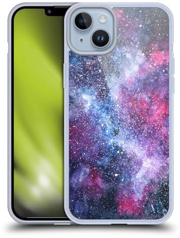 Head Case Designs Licenza Ufficiale Anis Illustration Galassia Designs Assortiti Custodia in Gel [Protezione di Grado Militare] Compatibile con Apple iPhone 14 Plus E Compatibile con MagSafe