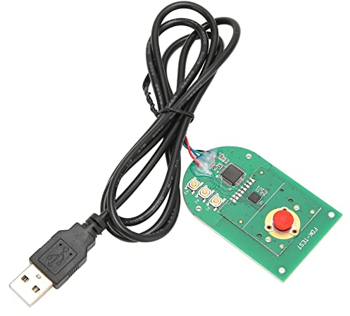 PUSOKEI USB Tastatur Trackpoint, Maus Rote Kappe Weicher Dome Laptop Zeiger für Think Pad Touchpad Tastatur PCBA Lösung, 1M Kabel