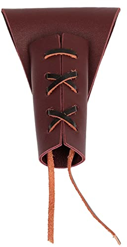 Schwerter Taillenhalter, Schwerter Gürtelabdeckung für Cosplay – mittelalterliche Lederschwerter, Dolche, Froschholster für Ritter, Assassin, Krieger, Piraten, Kostü , Cosplay
