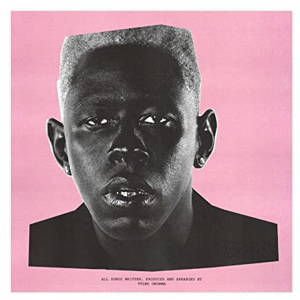 FABIVA Tyler The Creator Poster Igor Tracklist Album Leinwand Poster Wandkunst Dekor Druck Bild Gemälde für Wohnzimmer Schlafzimmer Dekoration Rahmen 40 x 40 cm