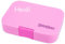 Anton & Sophie YUMBOX Panino Brotdose - 4 einzelne Fächer - MIT NAMEN PERSONALISIERBAR - Brotbox für Schule und Kindergarten - auslaufsicher (Fifi Pink (mit Namen))