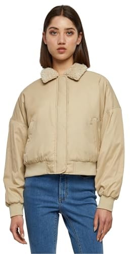 Urban Classics Damen Jacke Ladies Pilot Bomber Jacket wetsand/sand L