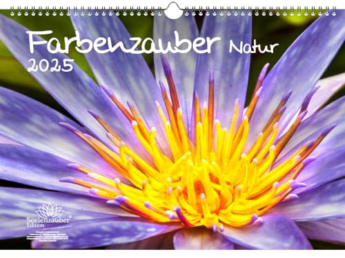 Farbenzauber Natur DIN A3 Kalender für 2025 Farben Colours - Seelenzauber