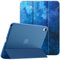 EasyAcc Hülle für iPad A16 11. Generation/iPad 10. Generation 10.9 Zoll, Ultra Dünn Cover mit Auto Schlaf/Aufwach Funktion Schutzhülle Case, Blauer Sternenhimmel