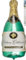 Folien-Ballon Sektflasche- Deko fuer jede Party 104x49cm