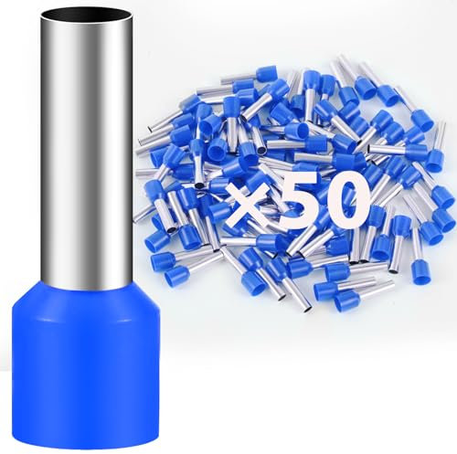 50 x 16 mm², 18 mm di lunghezza, in PVC parzialmente isolato, in rame stagnato (16 mm² x 18 mm)