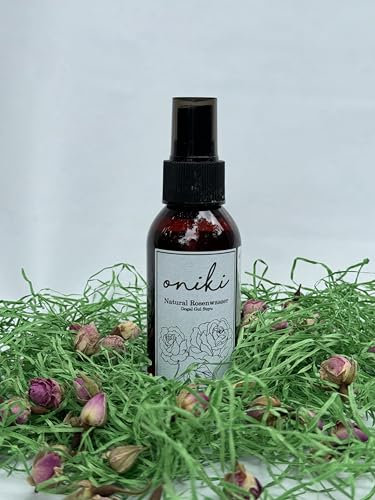 100% bio Rosenwasser feuchtigkeitsspendendes Gesichtswasser zur Gesichtsreinigung Gesichtspflege 100% naturrein vegan für jeden Hauttyp Beruhigt & Verfeinert Poren | Gesichtsreinigung ohne Alkohol