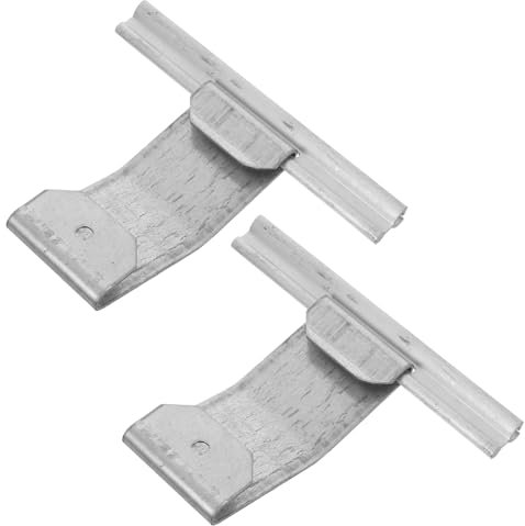 ULTECHNOVO 2pcs Heavy Duty j Hooks for Rolling Shutter Doors Window Catch Door Catches Latches Galvanized Iron Easy Installation Security Windproof