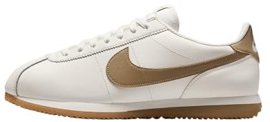Nike Cortez Textile Herren Sneaker, Sail/Gum Yellow/Parachute Beige, 12