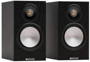 Monitor Audio Bronze 50 7G Bücherregal-Lautsprecher, Schwarz