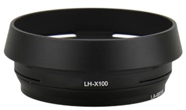 Metal Lens Hood,Compatible with Fujifilm, 49mm LH-X100