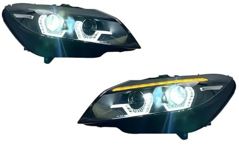 Autozubehör LED-Scheinwerfer kompatibel mit BMW Z4 E89 2009-2016 Auto-Tagfahrlicht Nebelscheinwerfer Rückleuchten Anhängerbeleuchtung Blinker Autostecker und(19-12,Original AFS)
