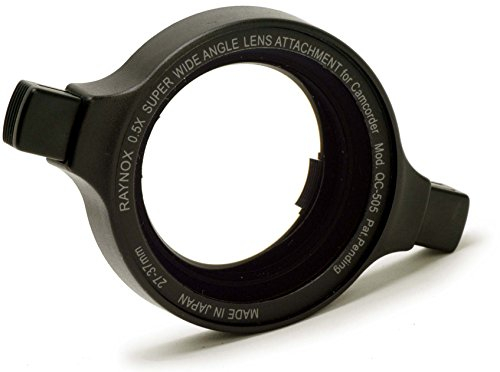 Raynox QC-505 Convertitore Grandangolo per Camcorders 0.5x
