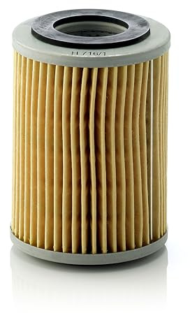 MANN-FILTER, H 716/1 x Oil Filter | For Passenger Cars, Highest Filtration Performance, Engine Protection, High Quality Sealing, True OE Engineering