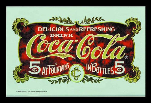 empireposter KS244 Coca Cola - Postkarte - Bedruckter Spiegel
