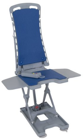 Drive Medical Whisper Ultra Quiet Badewannenheber, Blau