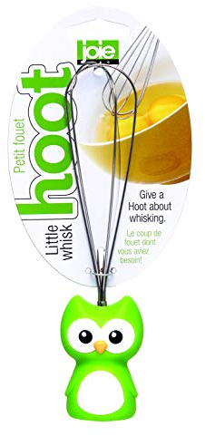 Joie 10179 Batidor de búho Hoot, Plástico Acero Inoxidable 18/8, Verschiedene Farben