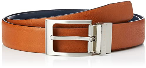 Ted Baker London Herren KARMER Reversible Leather Belt, Tan, 32