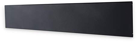 Adax Neo L - Radiateur Electrique Mural Intelligent Wi-Fi avec Commande par Smartphone - 600W | Chauffage Electrique | Chauffage d'appoint Salle de Bain | Hauteur Convecteur 210mm | IP24C, KWT Gris