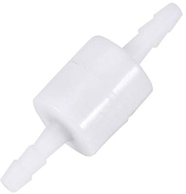Wosune Clapet anti-retour en ligne, clapet anti-retour en plastique, clapet anti-retour 1 voie, valve en plastique Rueckschlagventil Trockner Miele pour la maison