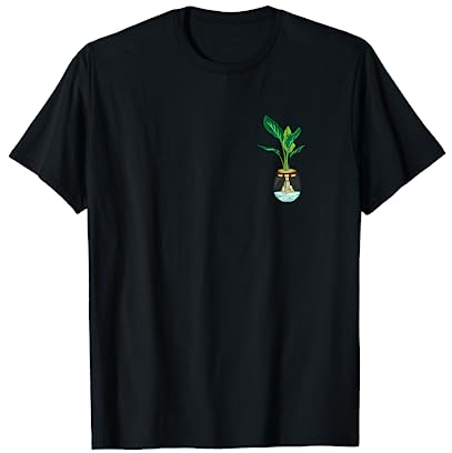 Monstera Deliciosa I Tropische Zimmerpflanze Topf Monstera T-Shirt