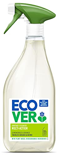 Ecover Allzweckreiniger Spray, Multi-Action-Oberflächenreiniger, Zitronengras- und Orangenduft, 1 Stück, 1 x 500 ml