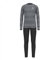 Odlo Kinder Funktionsunterwäsche Set ACTIVE WARM ECO SET, black - grey melange, 104