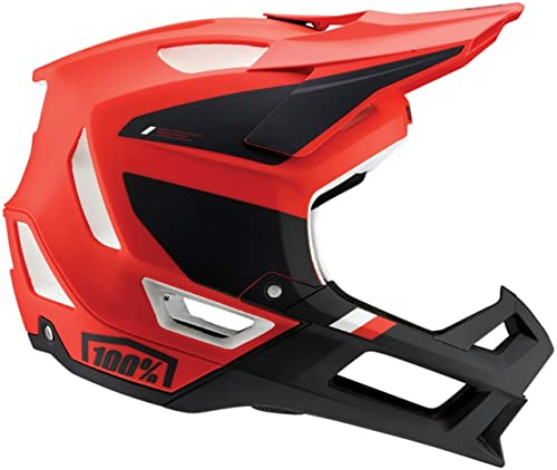 100% Unisex-Erwachsene Helmet W/Fidlock L Helme, Rot (Cargo Fluo Red), Estándar