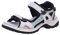 ECCO Sandales tout-terrain à bout ouvert pour femme, Sauge multicolore, 3.5/4 UK
