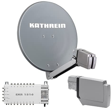 Kathrein CAS 80 Sat-Antenne Graphit (gr) multifeedfähig - 16 Teilnehmer