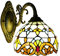 InSyoForeverEC Tiffany Wandleuchte Viktorianischen Stil Wandleuchte Innenbeleuchtung Kuppel Wandleuchte Handarbeit LED