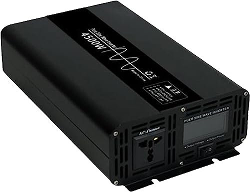 Solar Wechselrichter 3000W 3500W 4500W 7000W 10000W 12V 24V 48V auf 220V 230V Spannungswandler Reiner Sinus Inverter Power Konverter mit LCD-Display wechselrichters für Haus,Büro (24V,4500W)