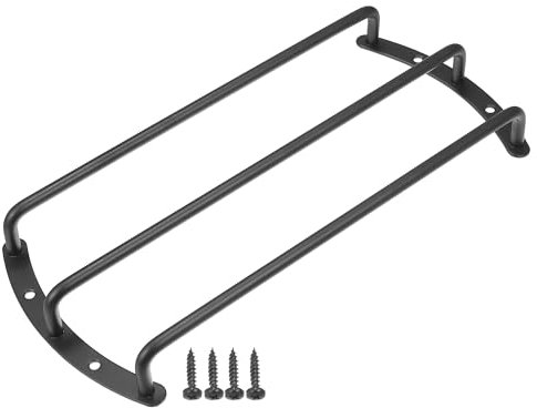 VekAuto Rejilla de Altavoz Universal de Hierro Negro de 10 Pulgadas para Audio de Altavoz Subwoofer - 1 Unidad