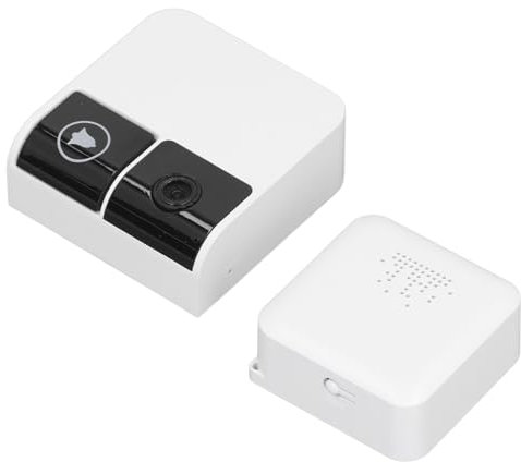 Walfront Smart Doorbell WiFi with Clear View Quick Snapshot Comprehensive Function for Remote Access with Precisely Scheduled Call