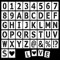 42 Stück Buchstaben Schablone, 10 cm Buchstabenschablonen Wiederverwendbare Schablonen Buchstaben und Zahlen Alphabetschablone für Holzschilder Malerei DIY und Handwerk