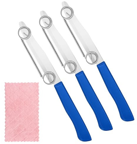 Zaubermesser Schnell&Präzise,Inklusive Reinigungstuch,Zaubermesser Italien 3-in-1 Multifunktions Verstellbar,Schnellschneidemesser Perfekt für Kartoffeln,Gurken&Karotten