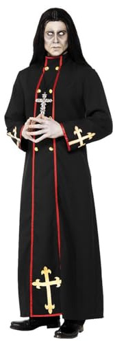Smiffys Minister of Death Costume, Black