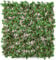 DVAURLIAN Künstliche Hecke 100 x 200 cm. Künstliche Pflanzenwand Sichtschutz Wandbegrünung Balkon Gartenzaun, für Innenwände geeignet, mit Spalier, garten rankgitter deko sichtschutz weide (Blätter C)