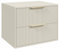 Waschbeckenschrank Rimini 60 cm - Beige - Badezimmermöbel mit Schubladen