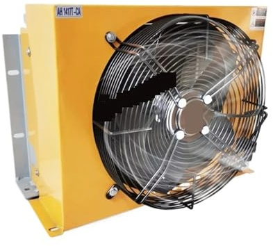 Refroidisseur d'air hydraulique AH1012T/AH0608T-60L, radiateur d'huile refroidi par air 100 L/MIN 60 L/MIN Réduction rapide température(AH0608T 60L,12V)