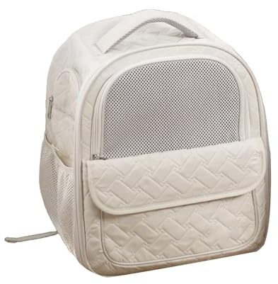 Transporttasche für Tiere, Rucksack für Katzen – Handtasche für Reisen, Wandern, Camping, Ausflüge mit dem Auto oder Motorrad