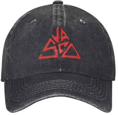 FBKKFCL Vasco Rossi Sun Baseballkappe 2025 Fitted Retro Unisex Männer gewaschener Trucker-Hut-Design Tennis-Snapback-Kappen-Geschenkidee